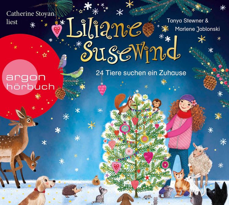 Produktbild: Liliane Susewind &ndash; 24 Tiere suchen ein Zuhause. Das Adventskalender-H&ouml;rbuch