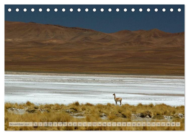 Produktbild: Argentinien Christian Heeb (Tischkalender 2026 DIN A5 quer), CALVENDO Monatskalender