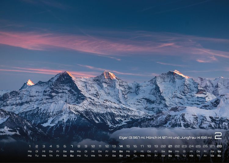 Produktbild: Schweiz - 2027 - Kalender DIN A3