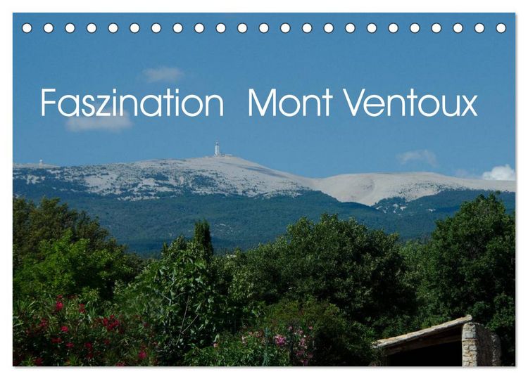 Produktbild: Faszination Mont Ventoux (Tischkalender 2026 DIN A5 quer), CALVENDO Monatskalender