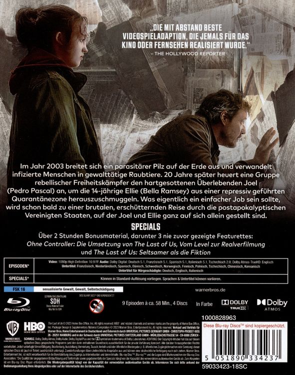 Produktbild: The Last Of Us: Staffel 1 [4 BRs]