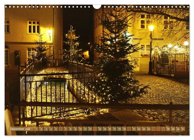 Produktbild: Augsburg - Stadt des Wassers zwischen Lech und Wertach (Wandkalender 2026 DIN A3 quer), CALVENDO Monatskalender