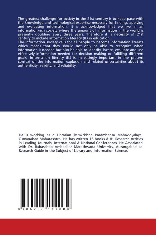 Produktbild: A Bibliometrics Study on Research Growth of Information Literacy