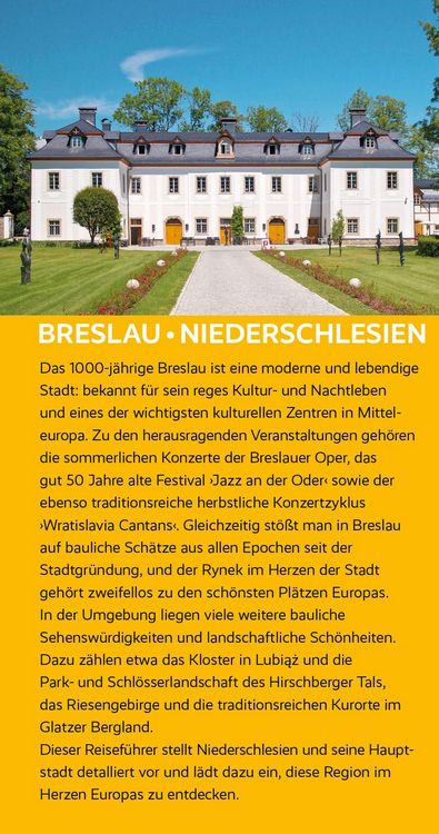 Produktbild: TRESCHER Reisef&uuml;hrer Breslau und Niederschlesien