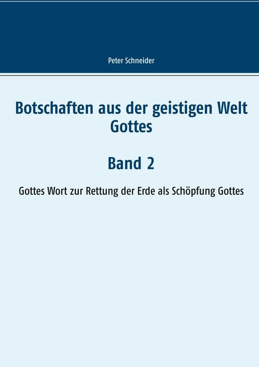 Produktbild: Botschaften aus der geistigen Welt Gottes