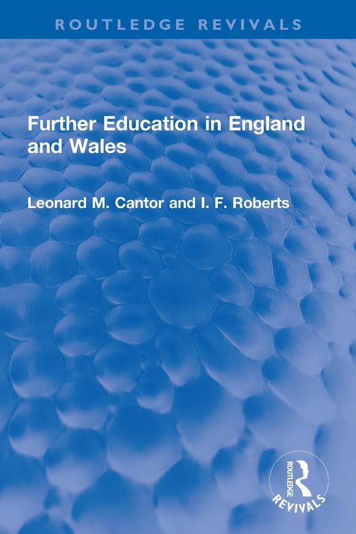 Produktbild: Further Education in England and Wales