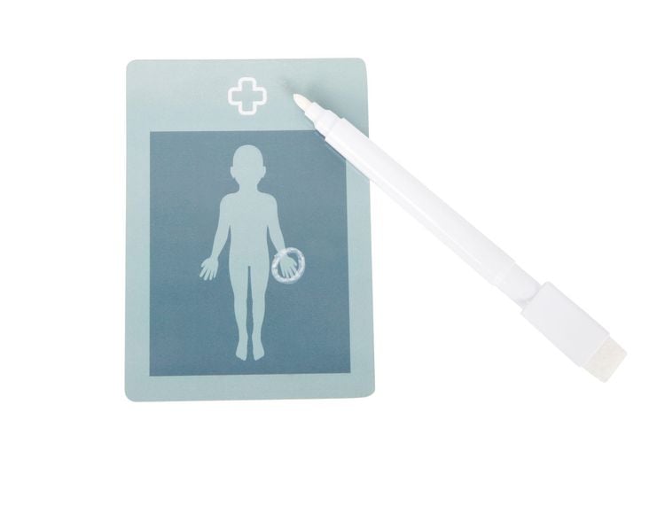 Produktbild: Arzttasche Spielset Rot