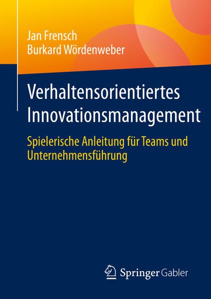 Produktbild: Verhaltensorientiertes Innovationsmanagement
