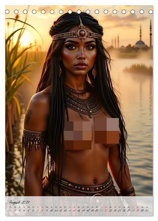 Produktbild: G&ouml;ttinnen der &Auml;gypter (Tischkalender 2027 DIN A5 hoch), CALVENDO Monatskalender