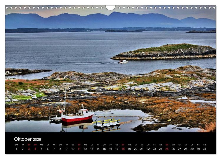 Produktbild: Atemberaubendes Norwegen (Wandkalender 2026 DIN A3 quer), CALVENDO Monatskalender