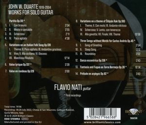 Produktbild: Duarte:Works For Solo Guitar