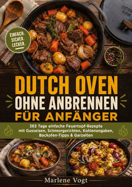 Produktbild: Dutch Oven ohne Anbrennen f&uuml;r Anf&auml;nger