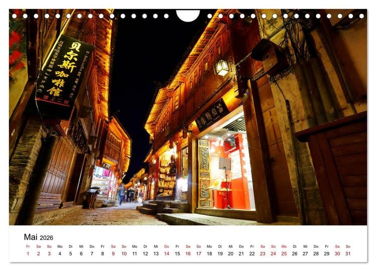Produktbild: Wildes China (Wandkalender 2026 DIN A4 quer), CALVENDO Monatskalender