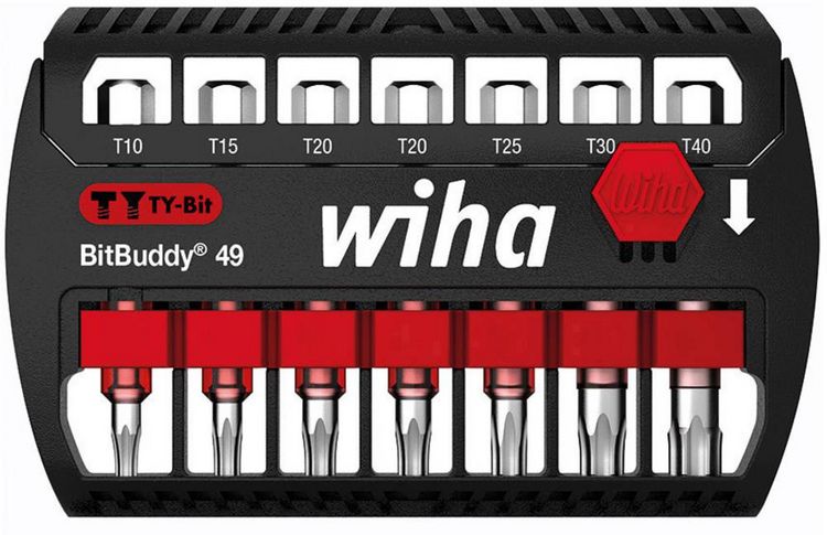 Produktbild: Wiha 42115 Bit-Set 7teilig TORX