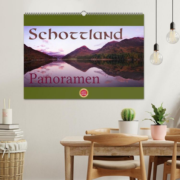 Produktbild: Schottland Panoramen (Wandkalender 2026 DIN A2 quer), CALVENDO Monatskalender