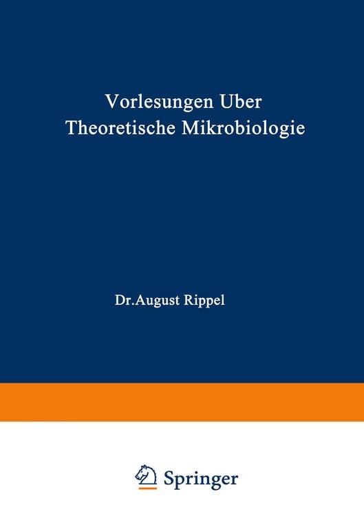 Produktbild: Vorlesungen &uuml;ber Theoretische Mikrobiologie
