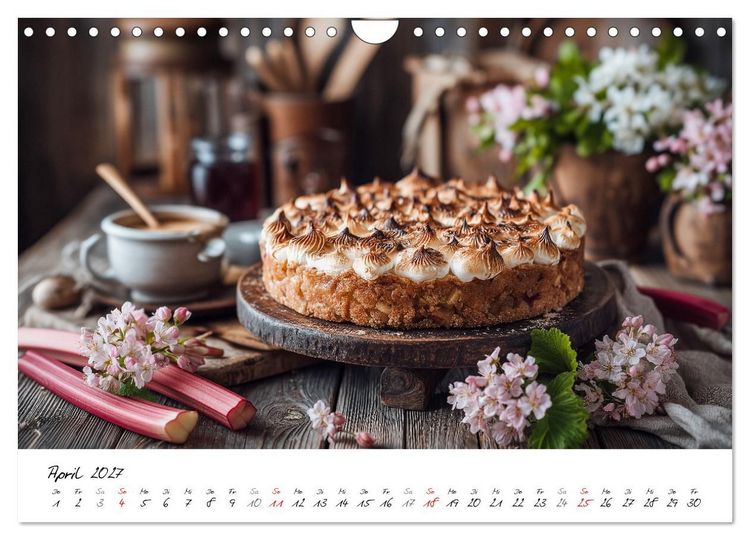 Produktbild: Klassiker aus Omas K&uuml;che - Zw&ouml;lf Kuchen mit Nostalgie-Gef&uuml;hl (Wandkalender 2027 DIN A4 quer), CALVENDO Monatskalender