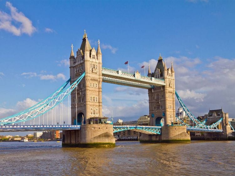 Produktbild: CALVENDO Puzzle LONDON Tower Bridge | 1000 Teile Lege-Gr&ouml;&szlig;e 64x48cm Foto-Puzzle f&uuml;r gl&uuml;ckliche Stunden