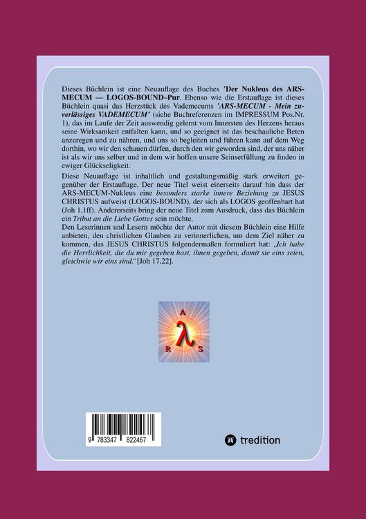 Produktbild: Der Ars-Mecum-Nukleus -- Logos-Bound