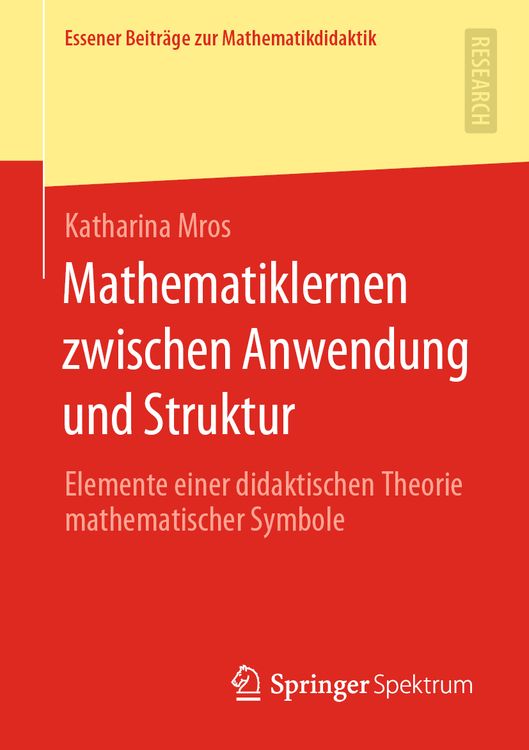 Produktbild: Mathematiklernen zwischen Anwendung und Struktur