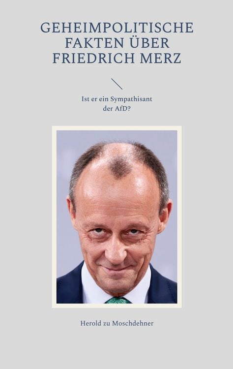 Produktbild: Geheimpolitische Fakten &uuml;ber Friedrich Merz
