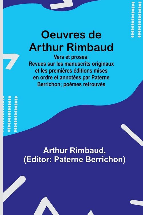 Produktbild: Oeuvres de Arthur Rimbaud