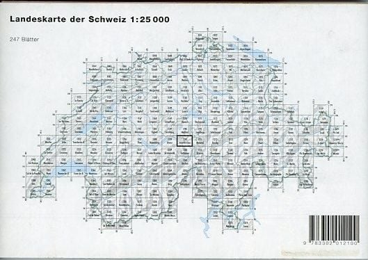 Produktbild: Swisstopo 1 : 25 000 Innertkirchen