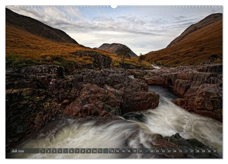 Produktbild: Abenteuer Schottland (Wandkalender 2026 DIN A2 quer), CALVENDO Monatskalender