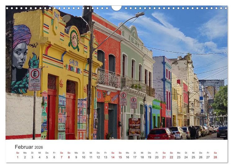 Produktbild: Brasilien - Eine beeindruckendes Land in S&uuml;damerika. (Wandkalender 2026 DIN A3 quer), CALVENDO Monatskalender