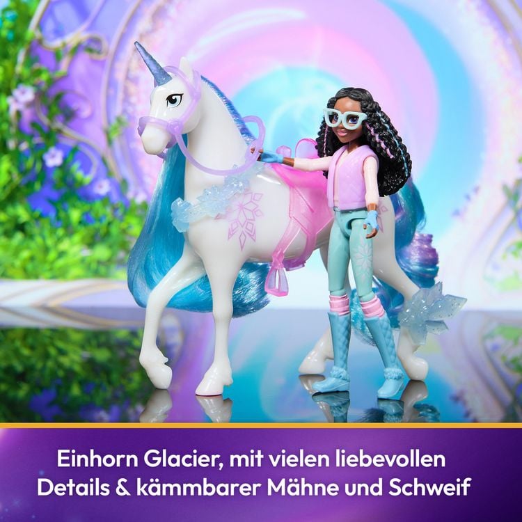Produktbild: UCA Small Doll & Unicorn Lyla & Glacier