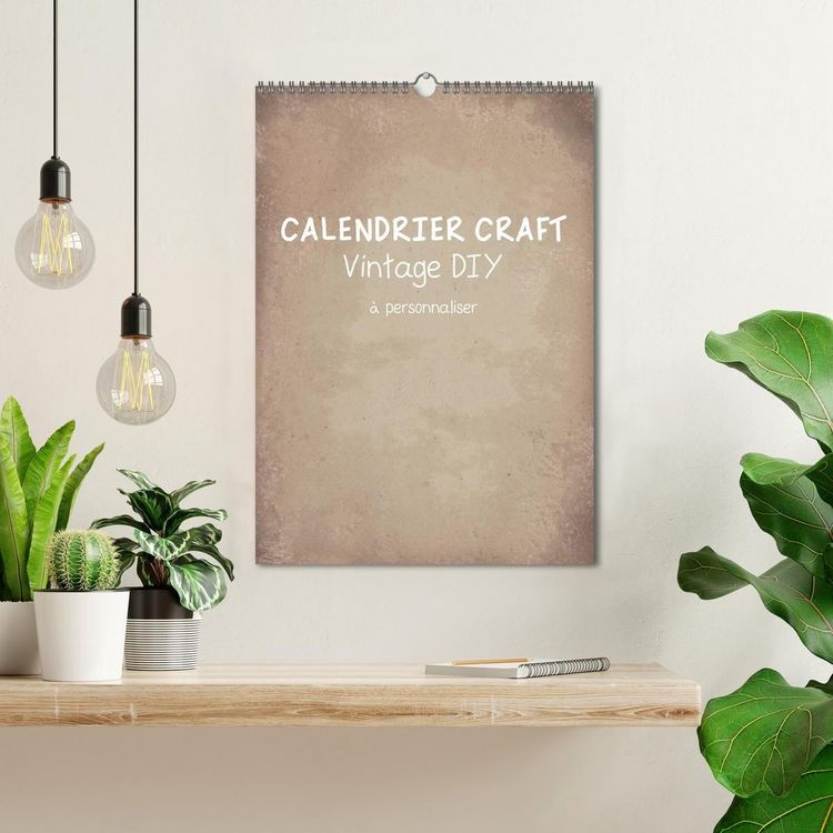 Produktbild: Calendrier Craft Vintage DIY (Calendrier mural 2027 DIN A3 horizontal), CALVENDO calendrier mensuel