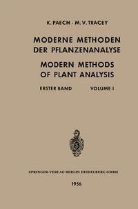 Produktbild: Moderne Methoden der Pflanzenanalyse / Modern Methods of Plant Analysis