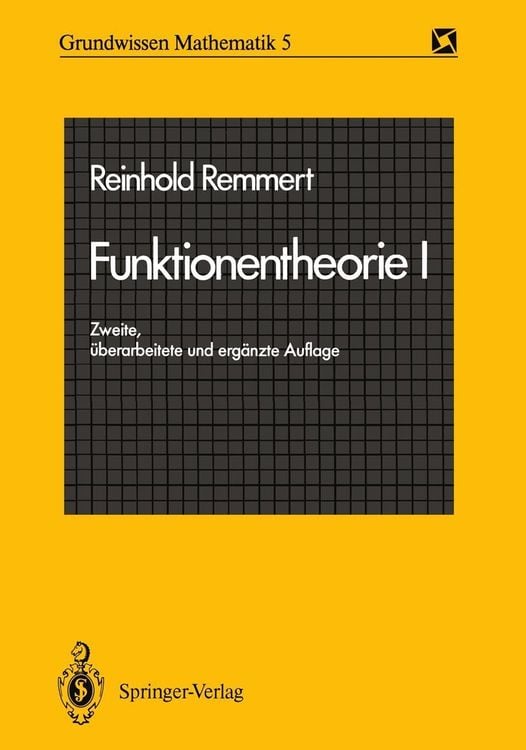 Produktbild: Funktionentheorie I