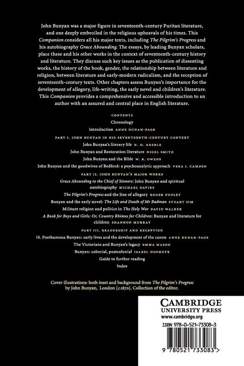 Produktbild: The Cambridge Companion to Bunyan