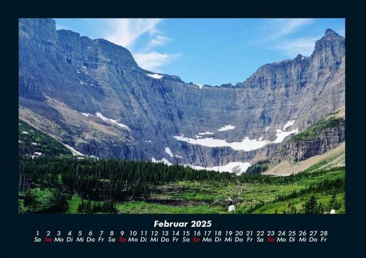 Produktbild: Berge 2025 Fotokalender DIN A4