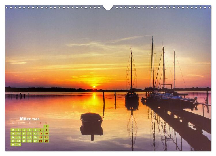 Produktbild: Schleswig-Holstein Du bist so sch&ouml;n (Wandkalender 2026 DIN A3 quer), CALVENDO Monatskalender