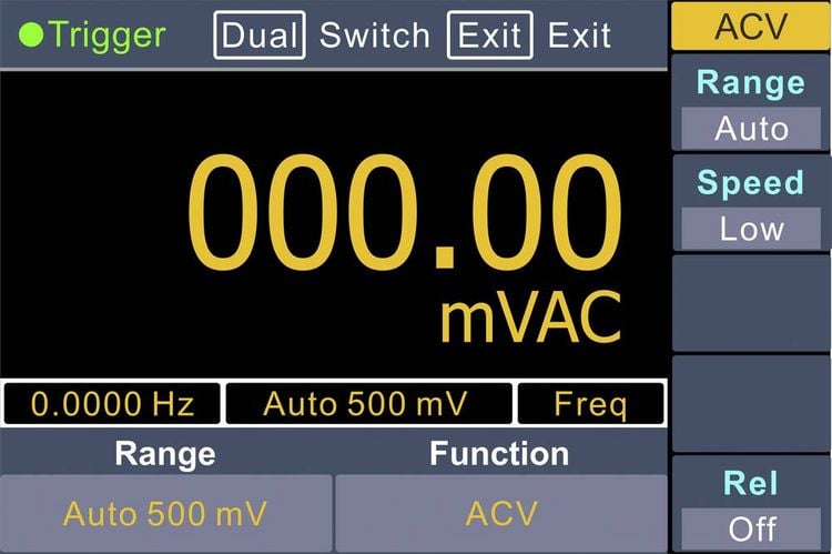 Produktbild: VOLTCRAFT VC-7055BT Tisch-Multimeter digital Datenlogger CAT I 1000 V, CAT II 600 V Anzeige (Counts): 55000