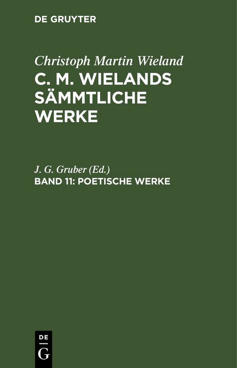 Produktbild: Poetische Werke