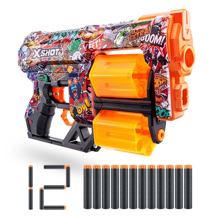 Produktbild: XSHOT - Skins Dread Blaster mit Darts