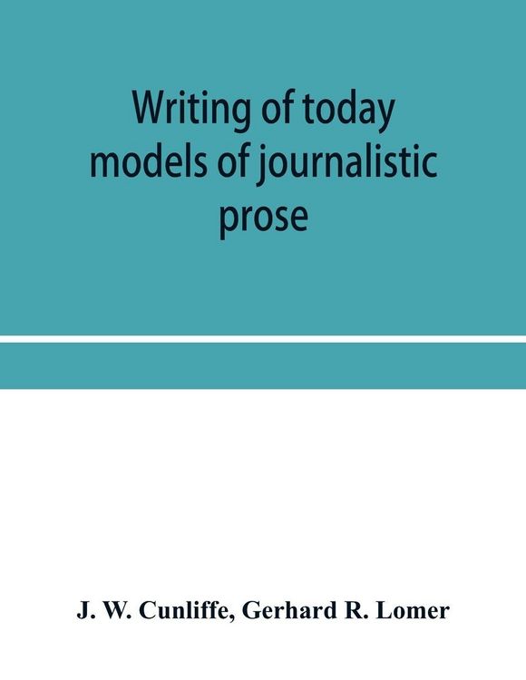 Produktbild: Writing of today