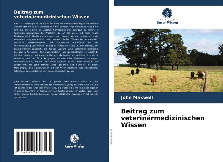 Produktbild: Beitrag zum veterin&auml;rmedizinischen Wissen