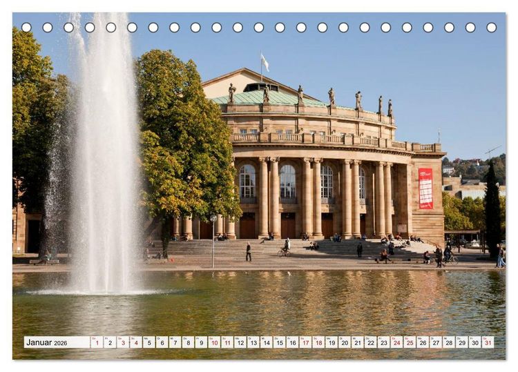 Produktbild: Opernh&auml;user (Tischkalender 2026 DIN A5 quer), CALVENDO Monatskalender
