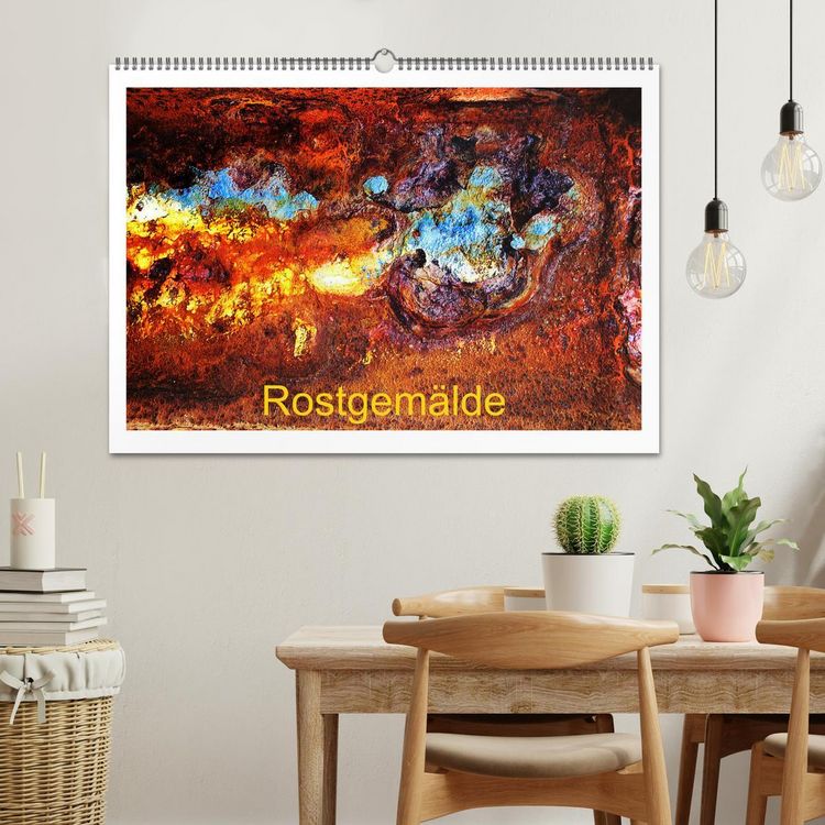 Produktbild: Rostgem&auml;lde (Wandkalender 2026 DIN A2 quer), CALVENDO Monatskalender