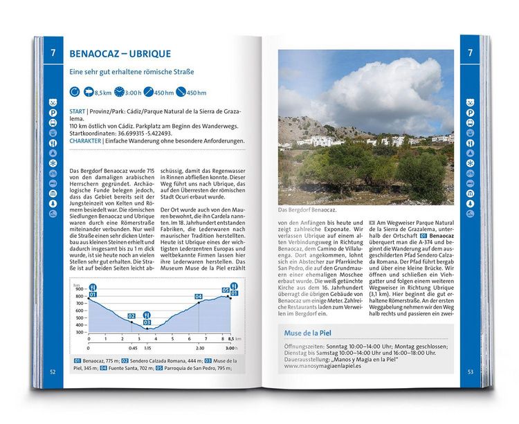 Produktbild: KOMPASS Wanderf&uuml;hrer S&uuml;dliches Andalusien, Costa de la Luz, Costa del Sol, Costa Tropical und Costa Almeria, 55 Touren mit Extra-Tourenkarte