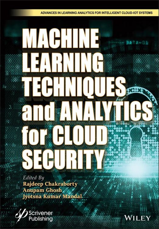 Produktbild: Machine Learning Techniques and Analytics for Cloud Security