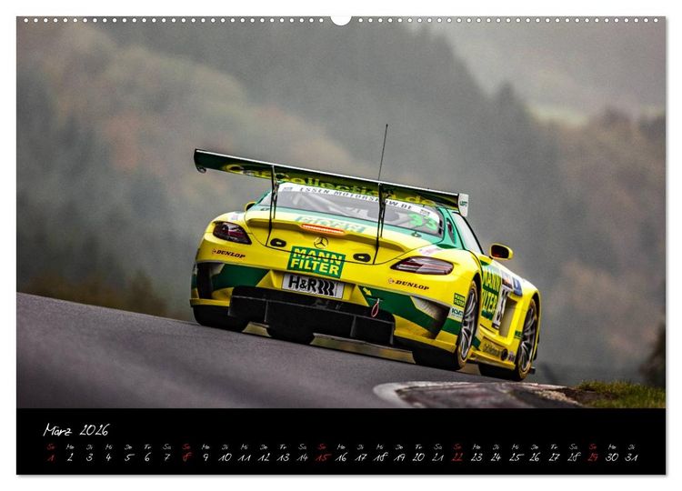 Produktbild: EMOTIONS ON THE GRID - VLN Langstreckenmeisterschaft N&uuml;rburgring (hochwertiger Premium Wandkalender 2026 DIN A2 quer), Kunstdruck in Hochglanz