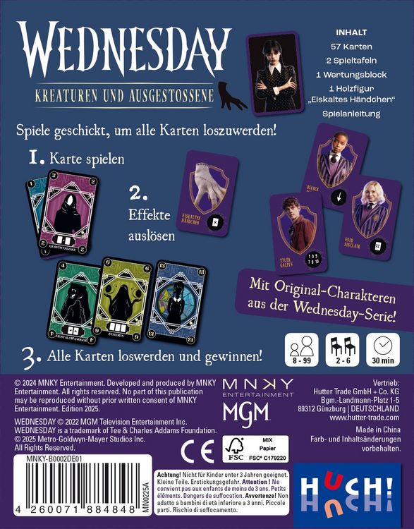 Produktbild: Wednesday - Kreaturen und Ausgesto&szlig;ene