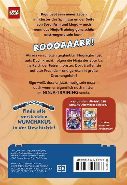 Produktbild: LEGO&reg; NINJAGO&reg; Riyu der Drache Das Ninja-Training