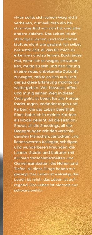 Produktbild: Das Leben ist niemals nur schwarz-wei&szlig;