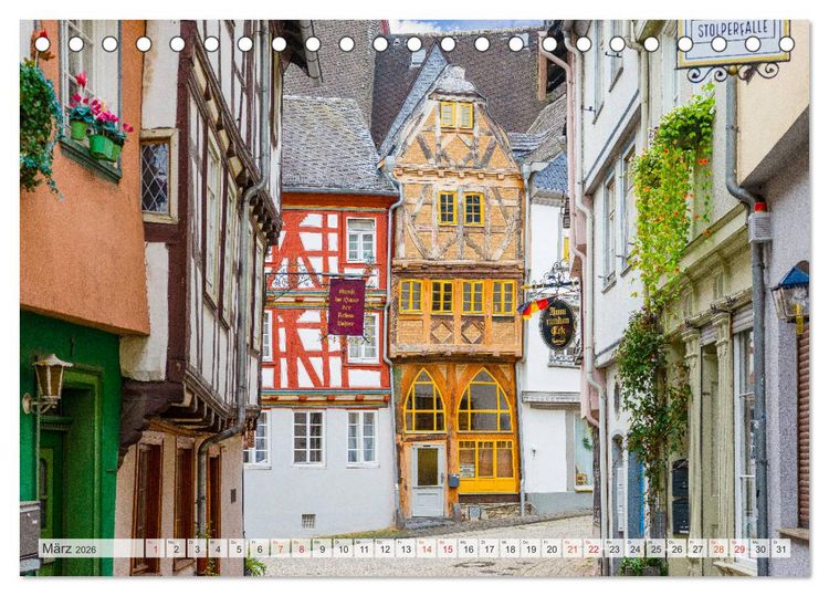 Produktbild: Limburg an der Lahn Impressionen (Tischkalender 2026 DIN A5 quer), CALVENDO Monatskalender